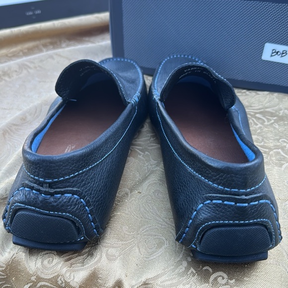 Donald J. Pliner loafers Men's size 13 Varran leather Loafers black slip on - Picture 10 of 10